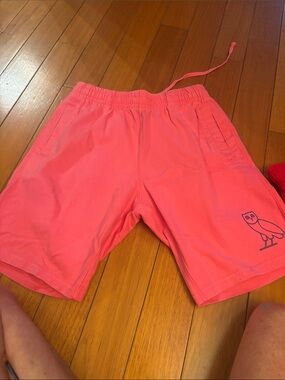 Ovo pink shorts size small. With pockets